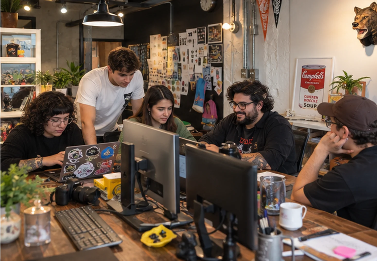 Espacio colaborativo: Fernanda Díaz, Andrés Fuentes.